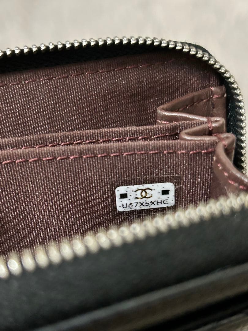 クラシック ジップ パース