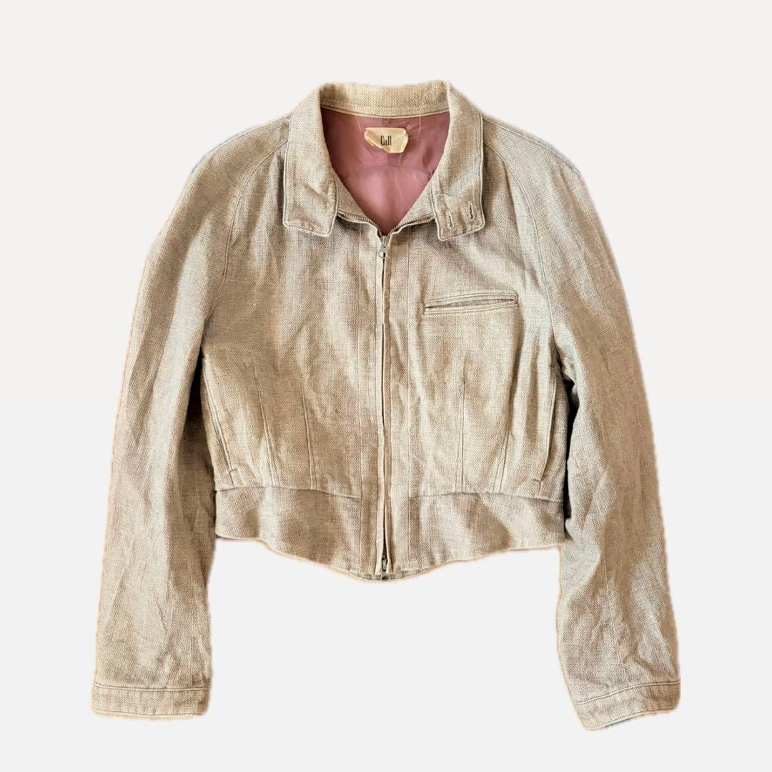 ジャケット・アウター Call cropped blouson jacket