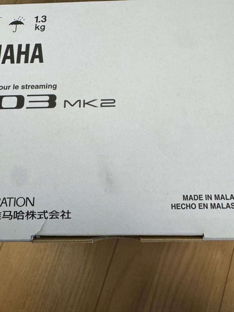 YAMAHA AG03 MK2 ライブストリーミングミキサー　マイクケーブル