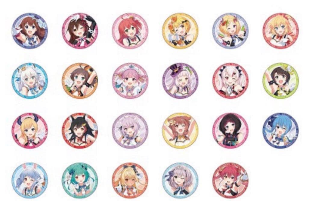 ホロライブ ノンストップ・ストーリー 缶バッジ全部セット