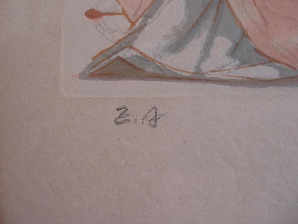 サルバドール・ダリ　リトグラフ