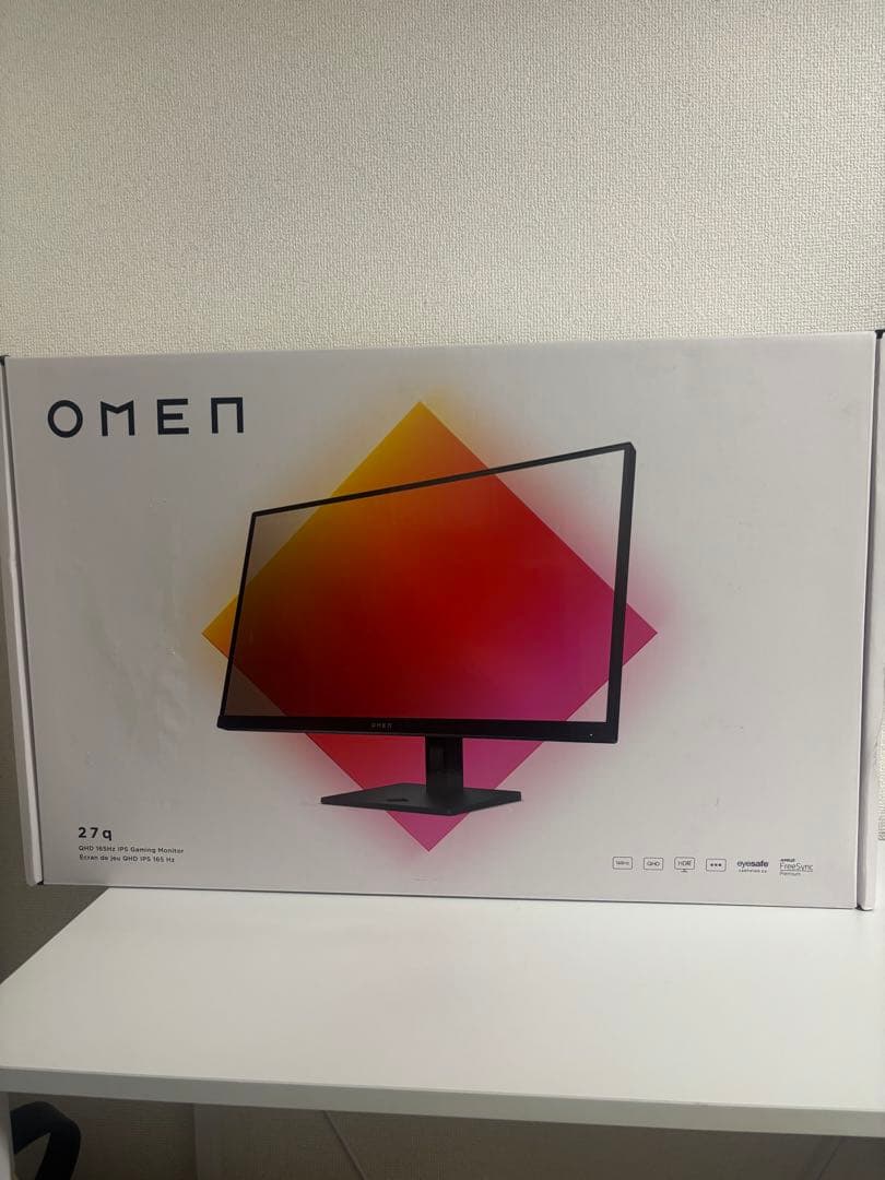 OMEN 27q ゲーミングモニター 27インチ　WQHD 165Hz