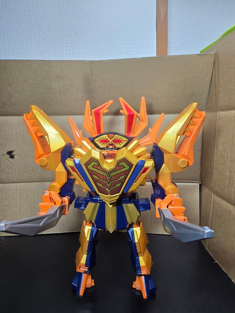 侍戦隊シンケンジャー DX海老折神 本体 可動良 好 箱なし