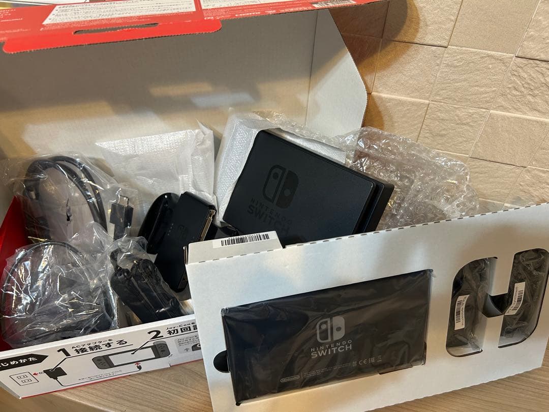 Nintendo Switch 本体 グレー コントローラー付き