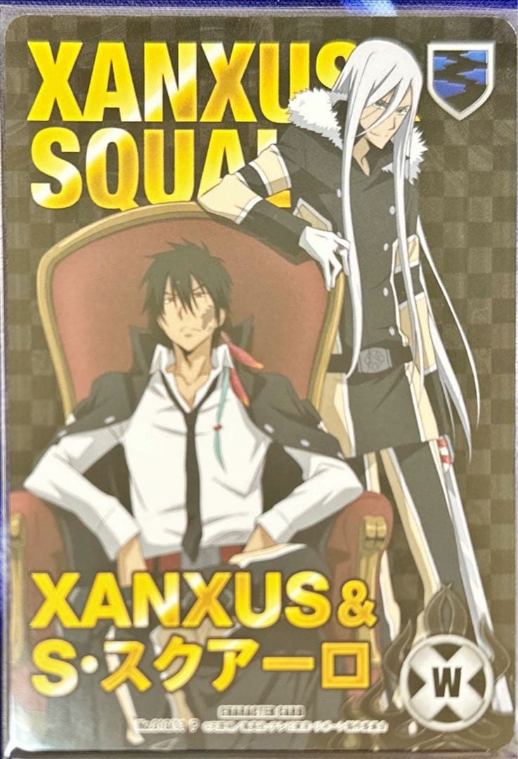 XANXUS＆S・スクアーロ CCG PRカード 十年後