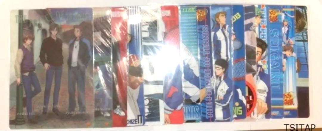 テニスの王子様 テニプリ　下敷き したじき　15枚　レトロ