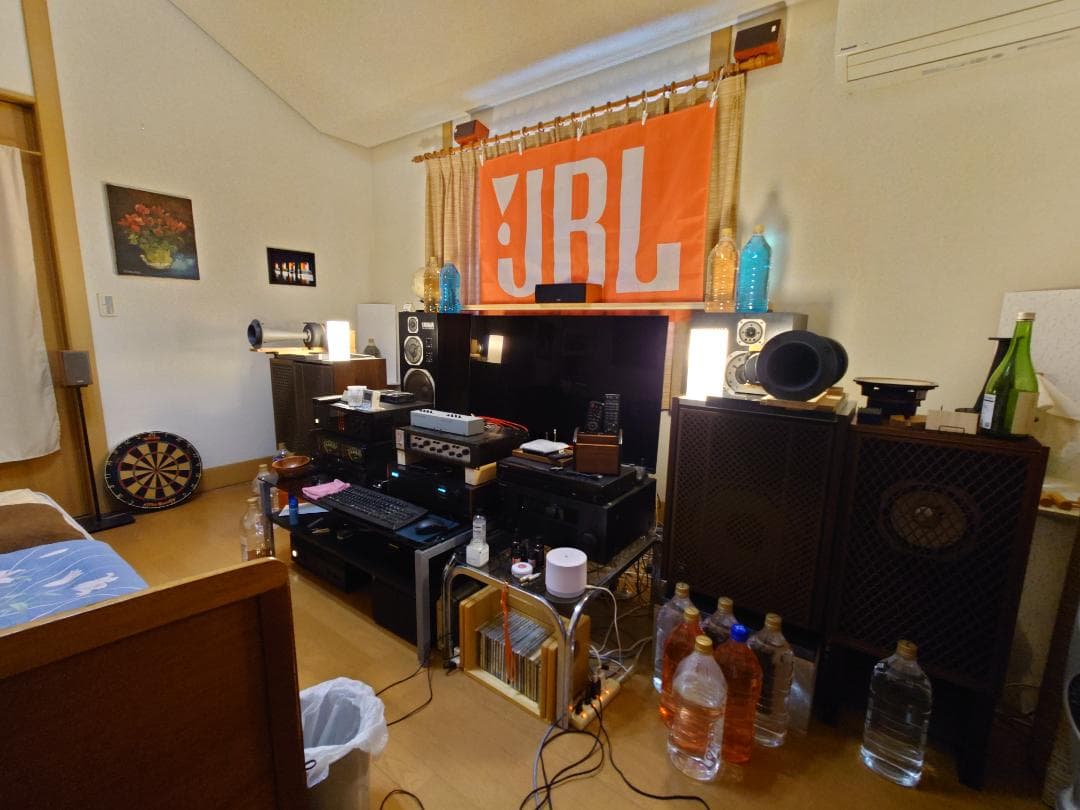 【ジョン】高級 天然黒御影石 特注オーディオボード　450×300×45