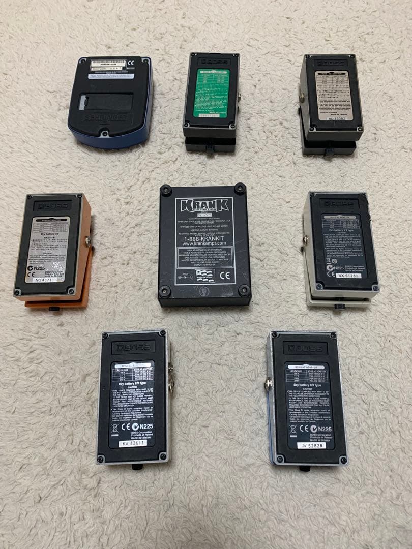 【動作未確認】エフェクター　まとめ売り　8点