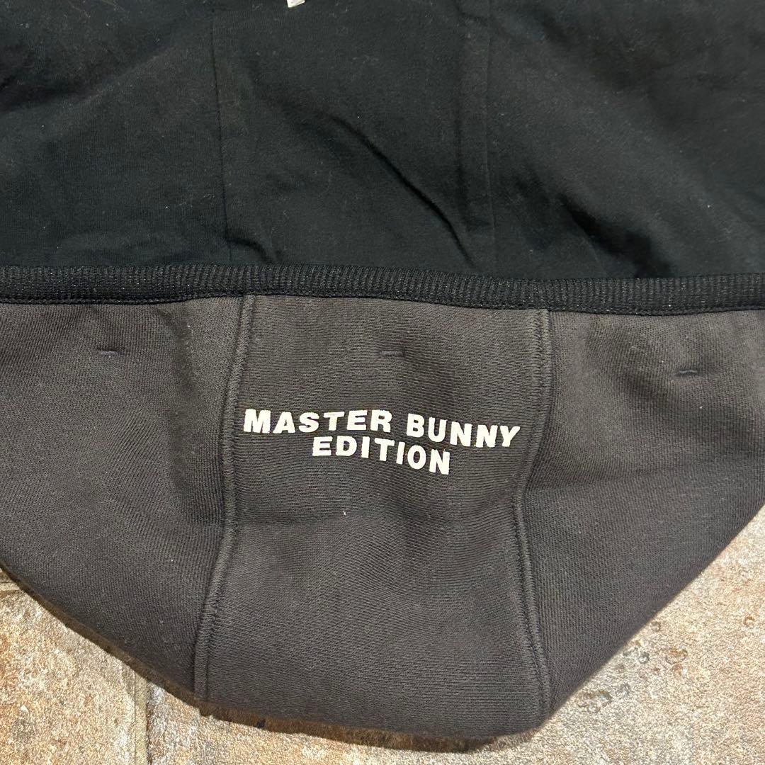 MASTER BUNNY EDITION ジップアップパーカー　裏起毛