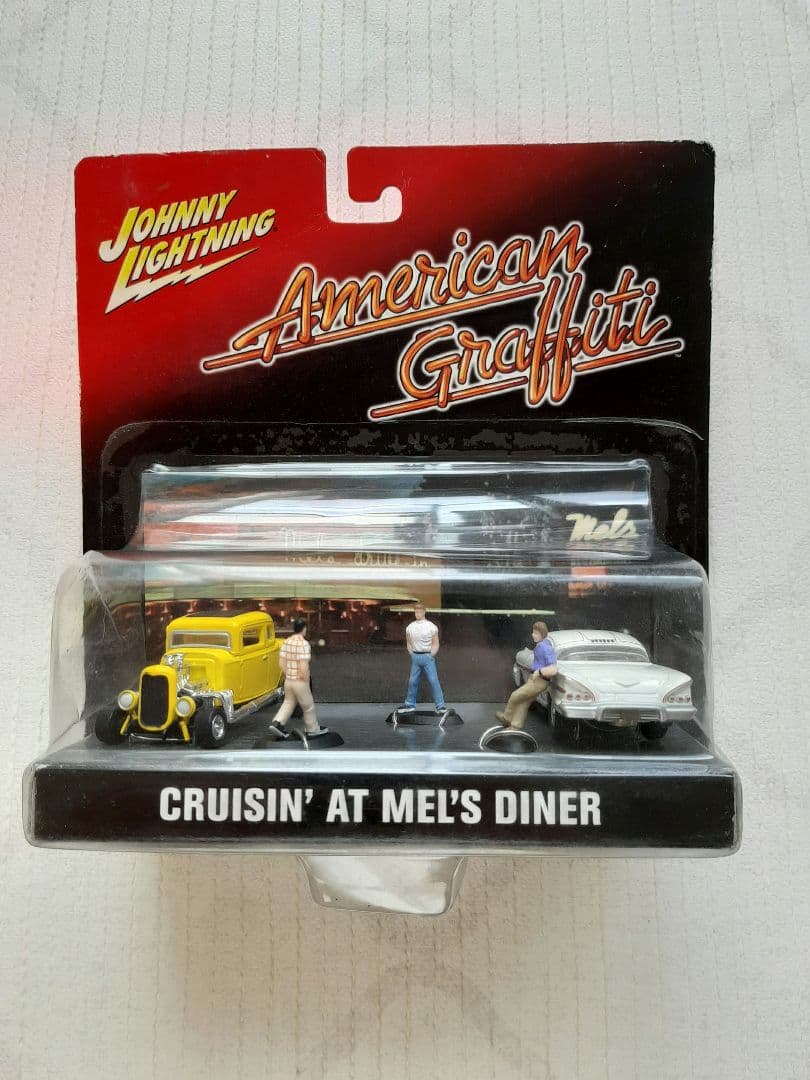 Johnny Lightning アメリカングラフィティー ジオラマ 希少