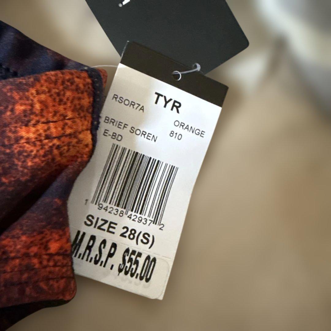 RYO！水着 オレンジ系 SサイズSpeedo水着 ECO FLEXセット