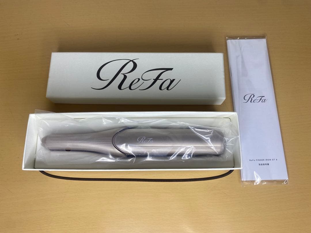 ✨ ReFaリファ フィンガーアイロン ST6 RE-BL-04A 2025年製