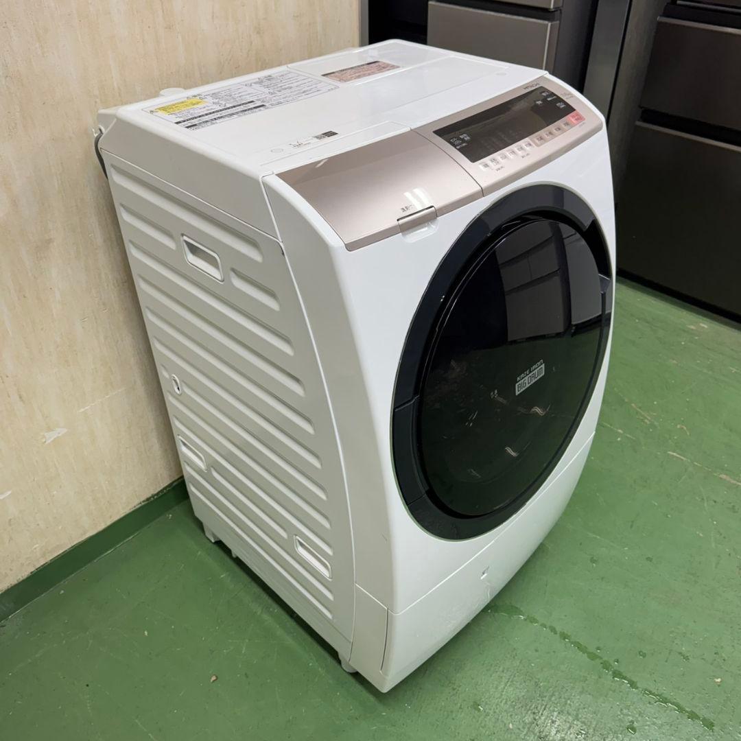 A2071 送料設置無料★日立　ドラム式洗濯機　11㌔乾燥機能付き　冷蔵庫