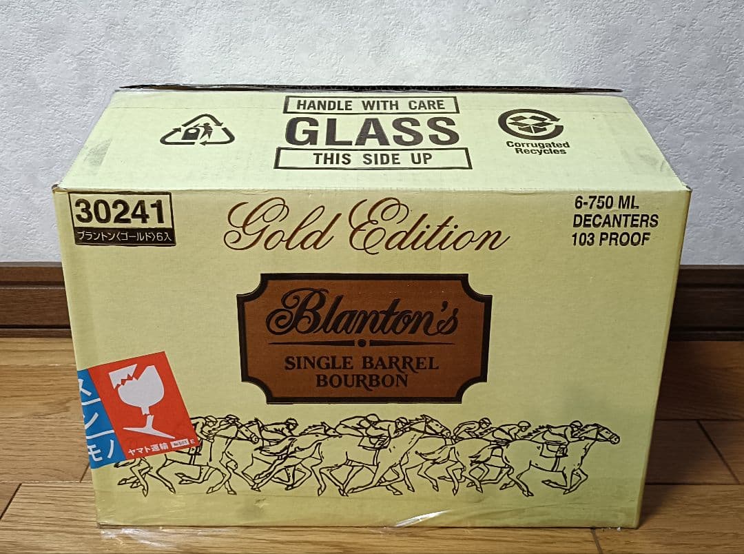 宝酒造 ブラントン ゴールド Blanton‘s Gold　1ケース（6本）