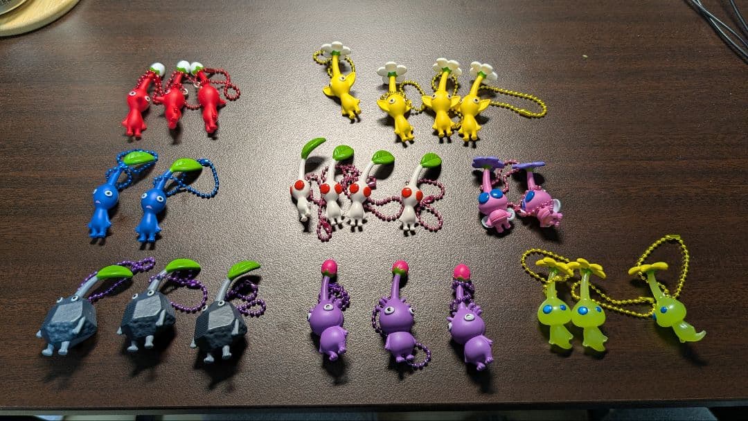 【24体】ピクミン マスコット&フルーツグミ2 マスコットキーホルダー　コンプ