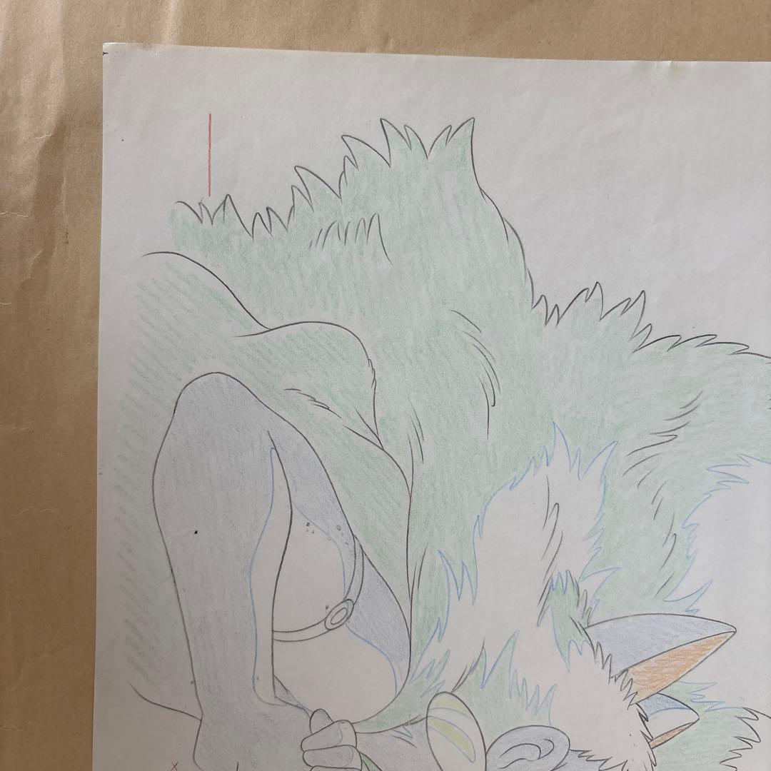 もののけ姫 サンとエボシ御前　セル画