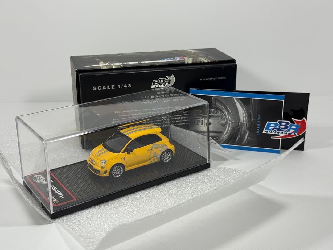 限定20 1/43 Abarth 695 Giallo Modena アバルト