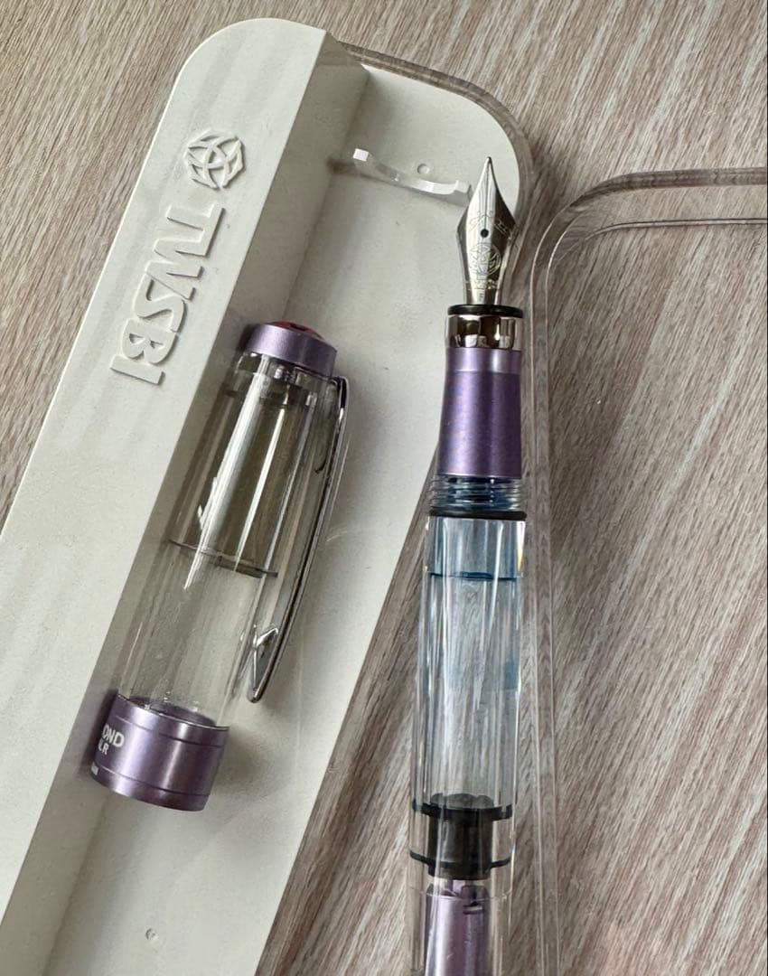 TWSBI ツイスビー ダイヤモンド 紫　万年筆 580AL R