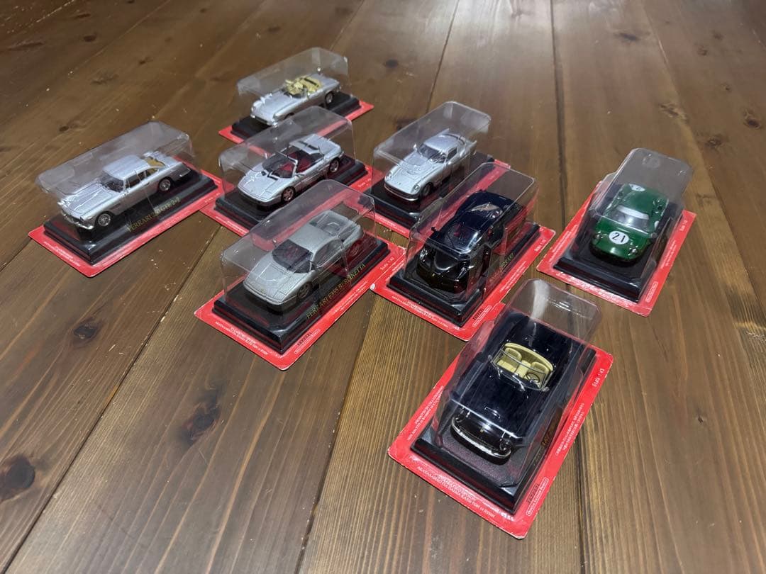 Ferrari ミニカー8台セット 1/43