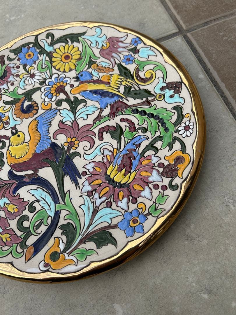 工芸品 Esmaltado a mano 24k 27.5