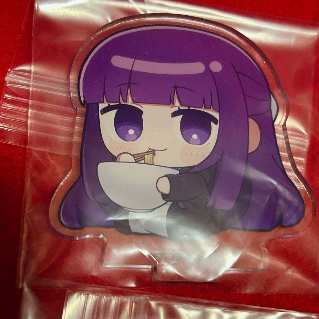 当選 非売品 葬送のフリーレン×マルちゃん正麺 コラボ アクリルスタンド3種