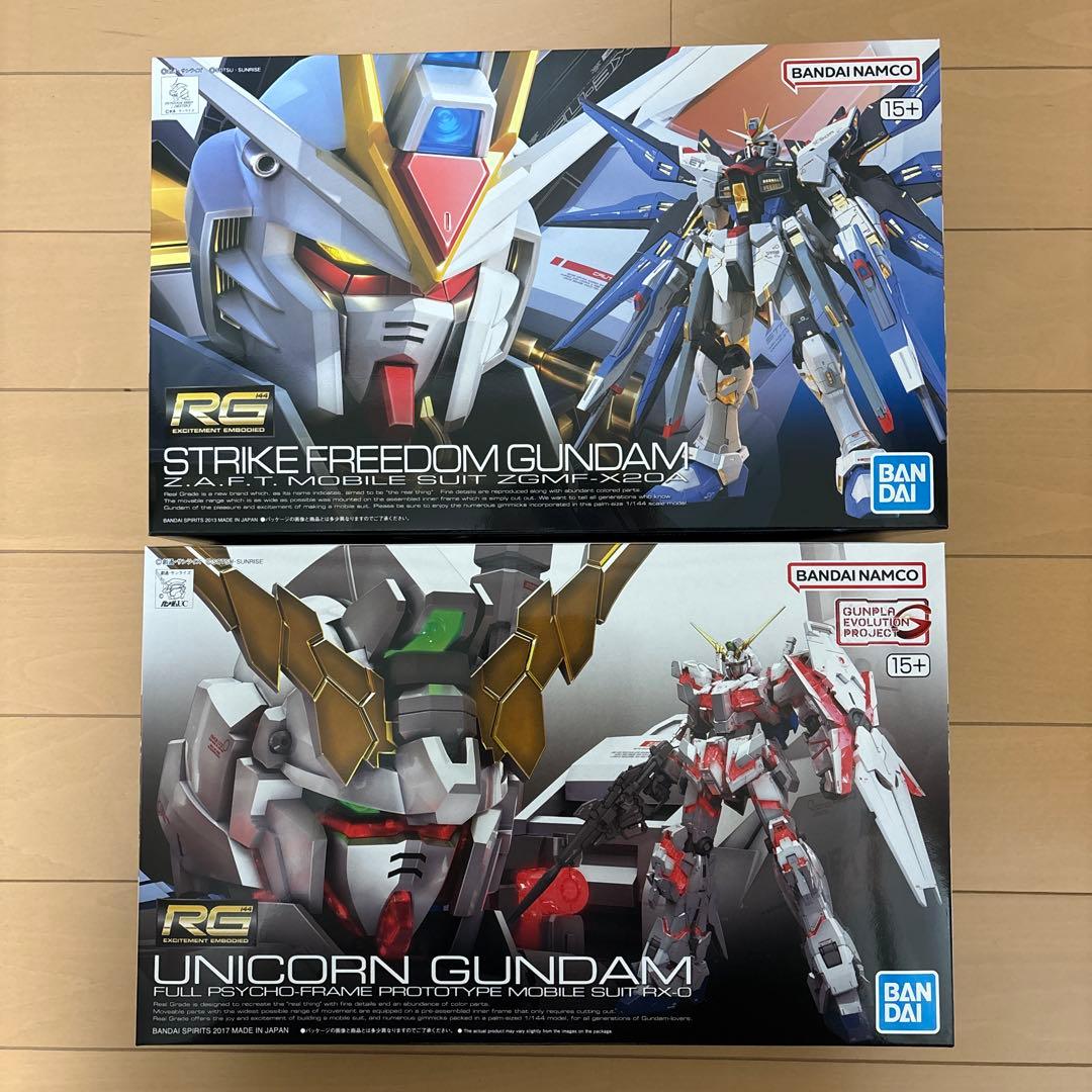 RG ガンプラ　2個セット