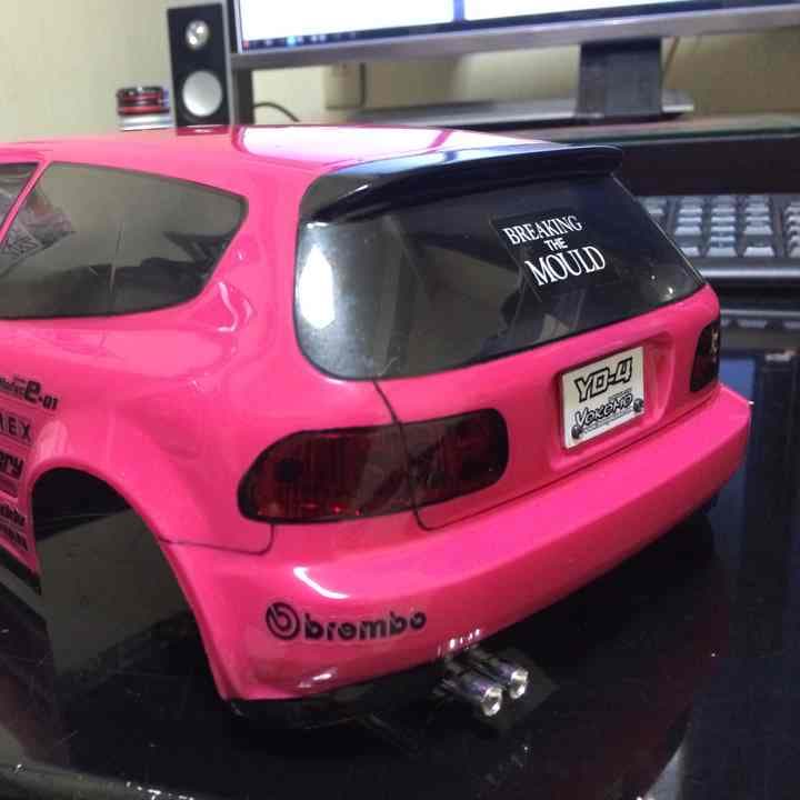 タミヤ シビック ドリフト ヨコモ