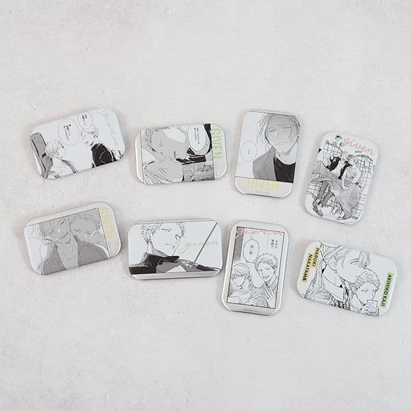 ギヴン展 ENCORE 推しカプバッジコレクション BOX 全3種