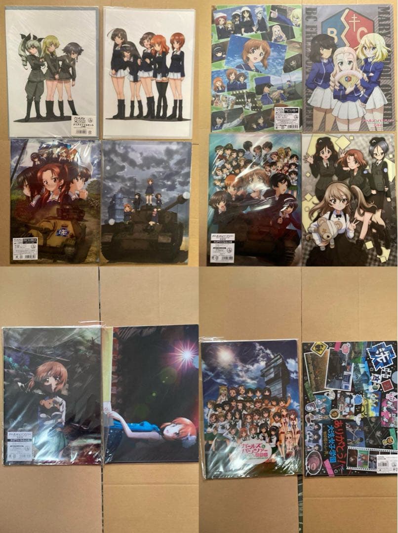 ガールズ&パンツァー クリアファイル 200枚以上