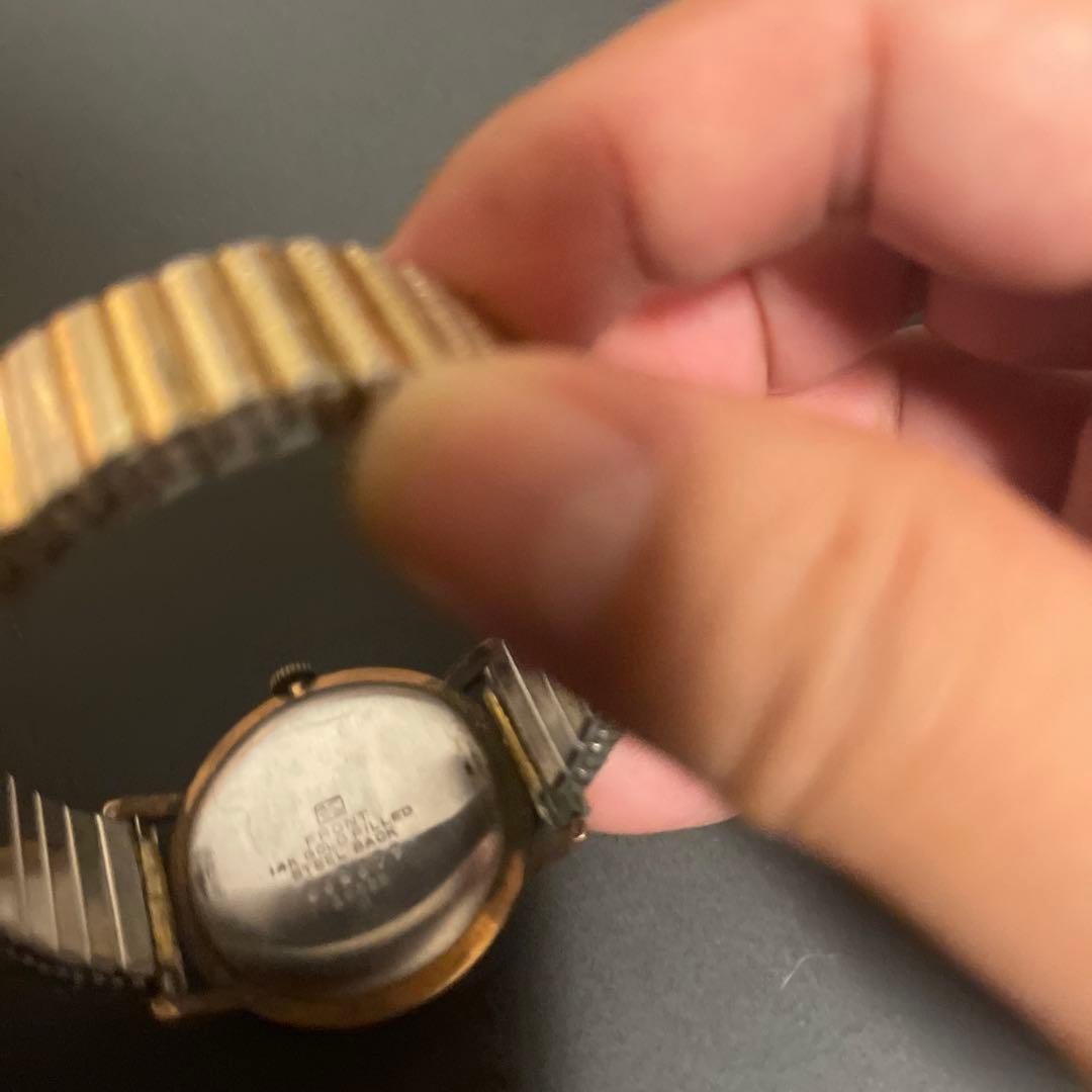 ま*す様 SEIKO 手巻き時計 シルバー