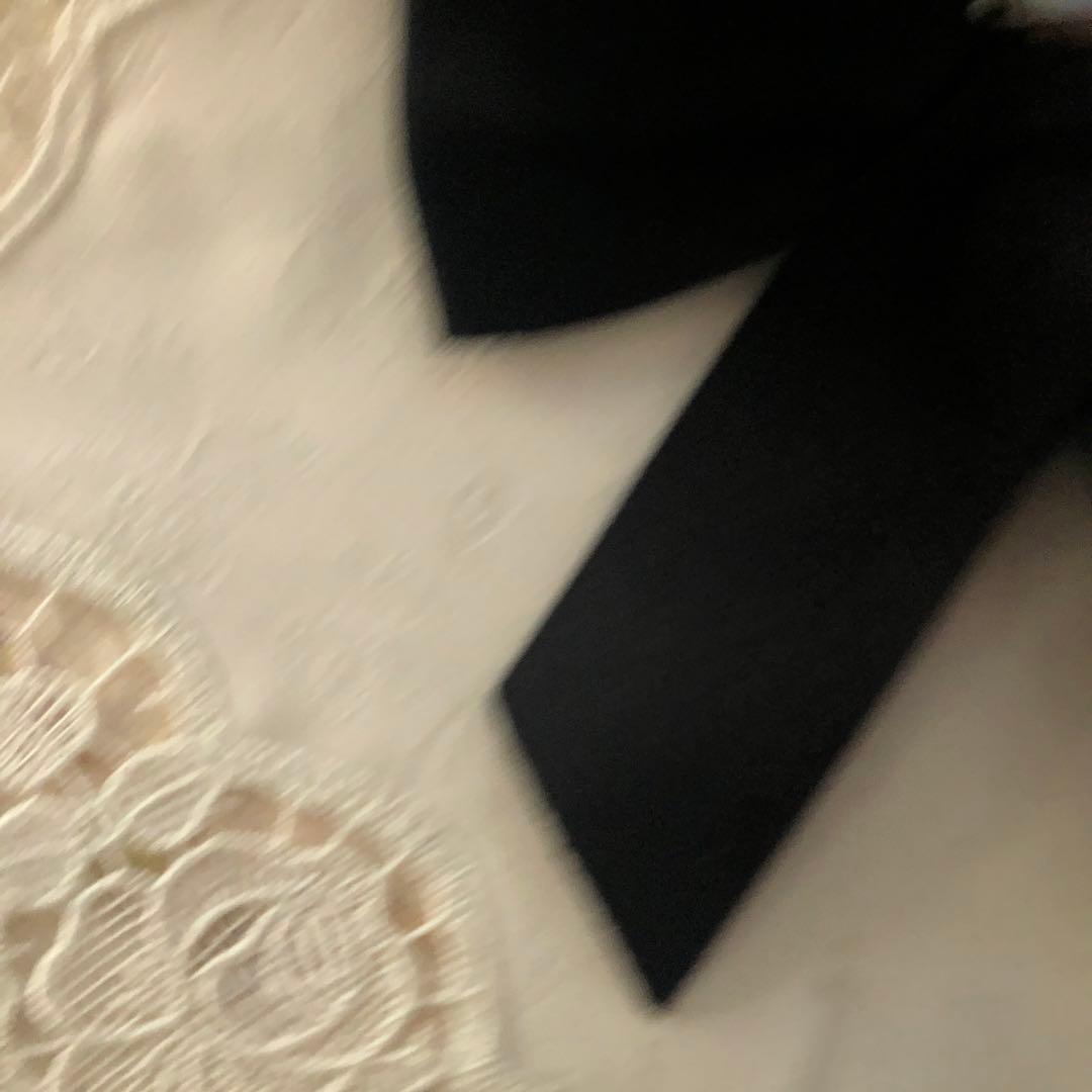 シャネル　シルクリボンブローチ