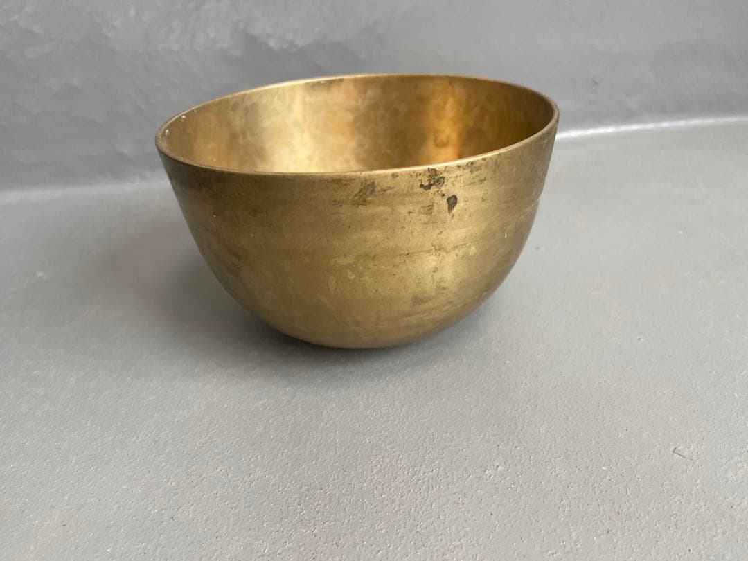 李朝 真鍮 アンティーク ボウル