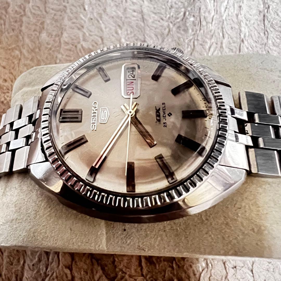 希少　美品稼働 ビンテージ時計6106-8141精工舎刻印あり