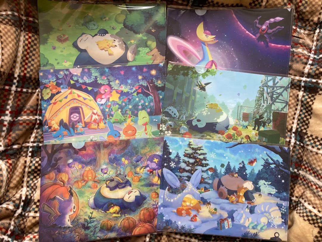 ポケモンスリープ クリアファイル 全6種 コンプリート セット