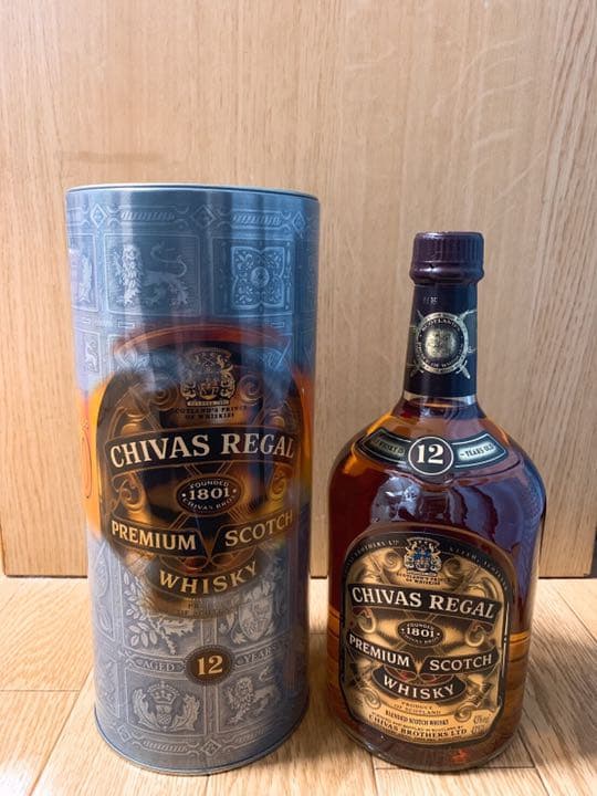 シーバスリーガル 12年 ＊ 2000年限定缶付き！