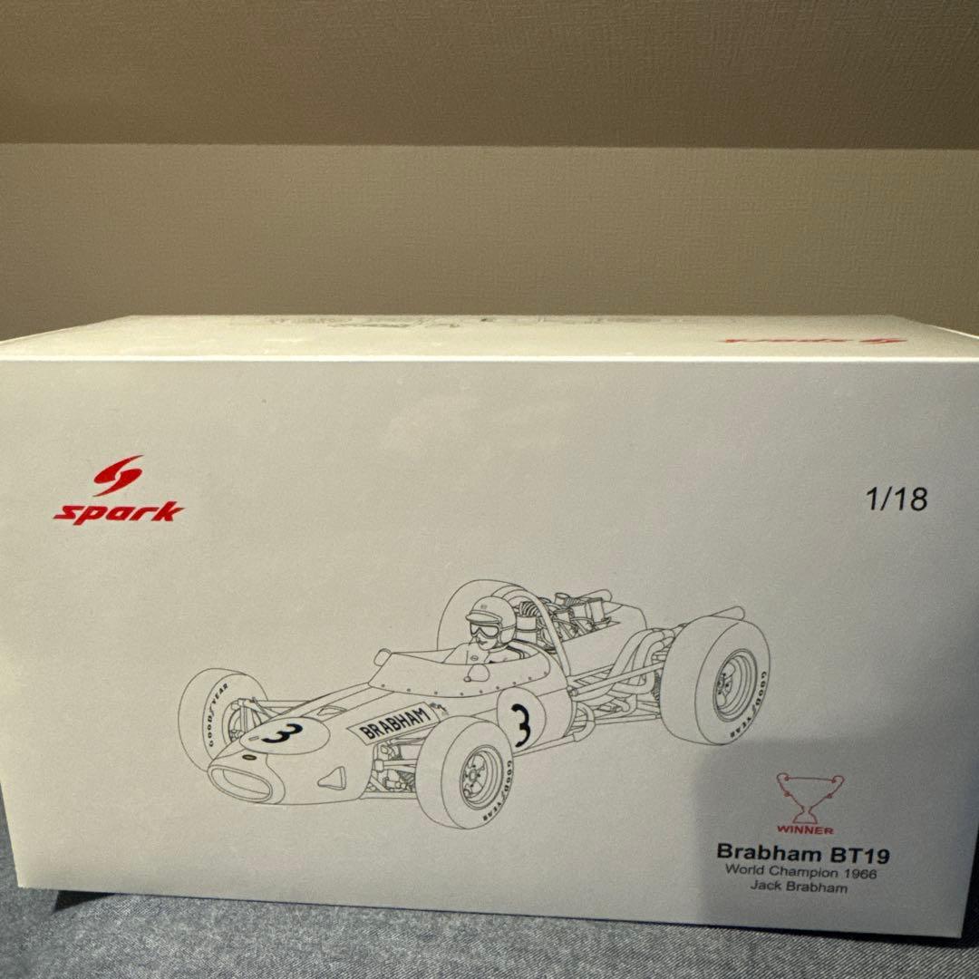 ミニカー Brabham BT19 1/18 Jack Brabham