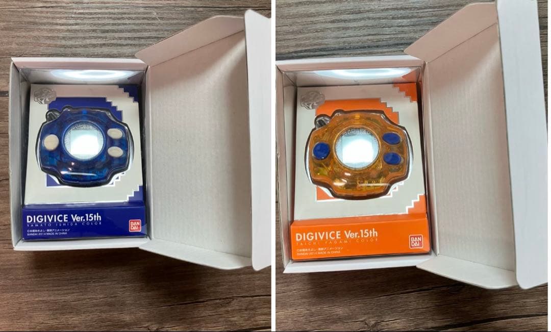 デジヴァイス Ver. 15th オレンジ・ブルー&プレミアムピンズ3種類