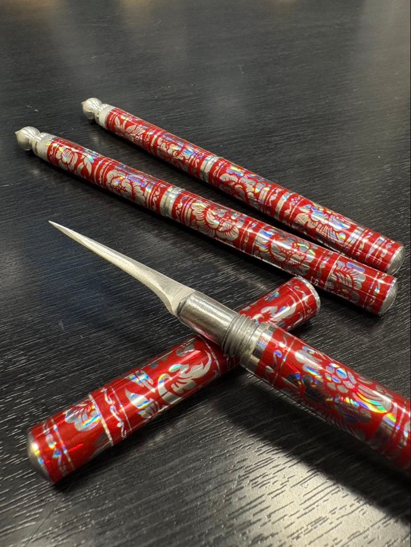 タイ製品　カービングナイフ　 新品未使用　 3本セット