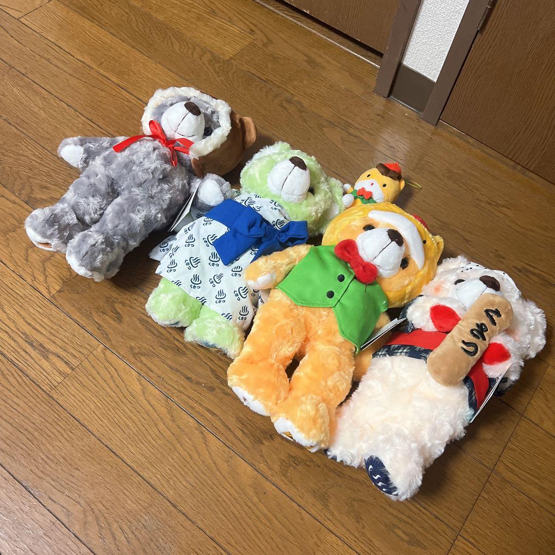 お顔厳選 ご当地テディベアとぐんまちゃん