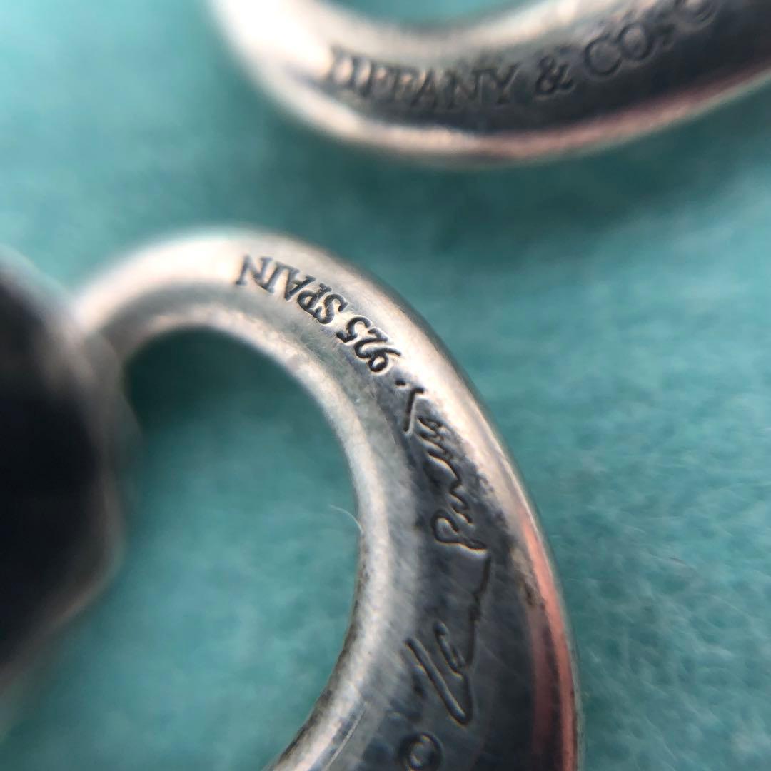 R ティファニー　Tiffany & Co. シルバー　ハート型ピアス　アクセ