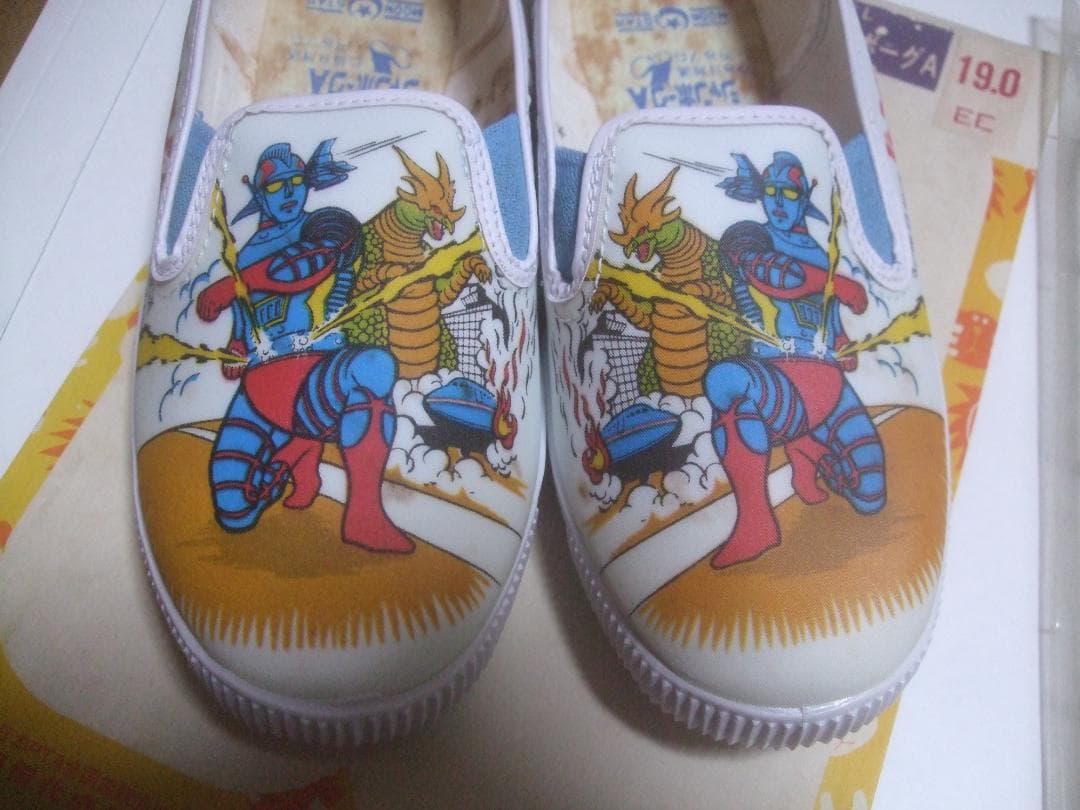 当時物★ジャンボーグA 　月星シューズ　子供靴　19㎝