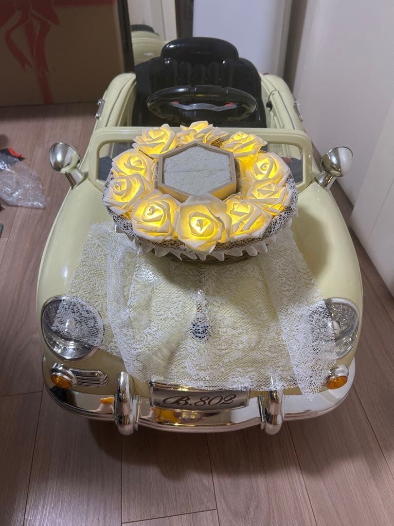 リングガール　リングボーイ　ラジコンカー　子ども　乗り物　車