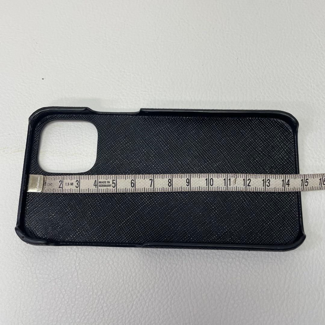PRADA iPhone用サフィアーノレザーケース 黒