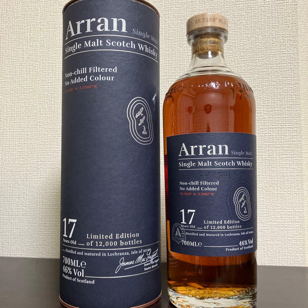 【新品未開封】アラン 17年 アランモルト シングルモルトスコッチウイスキー