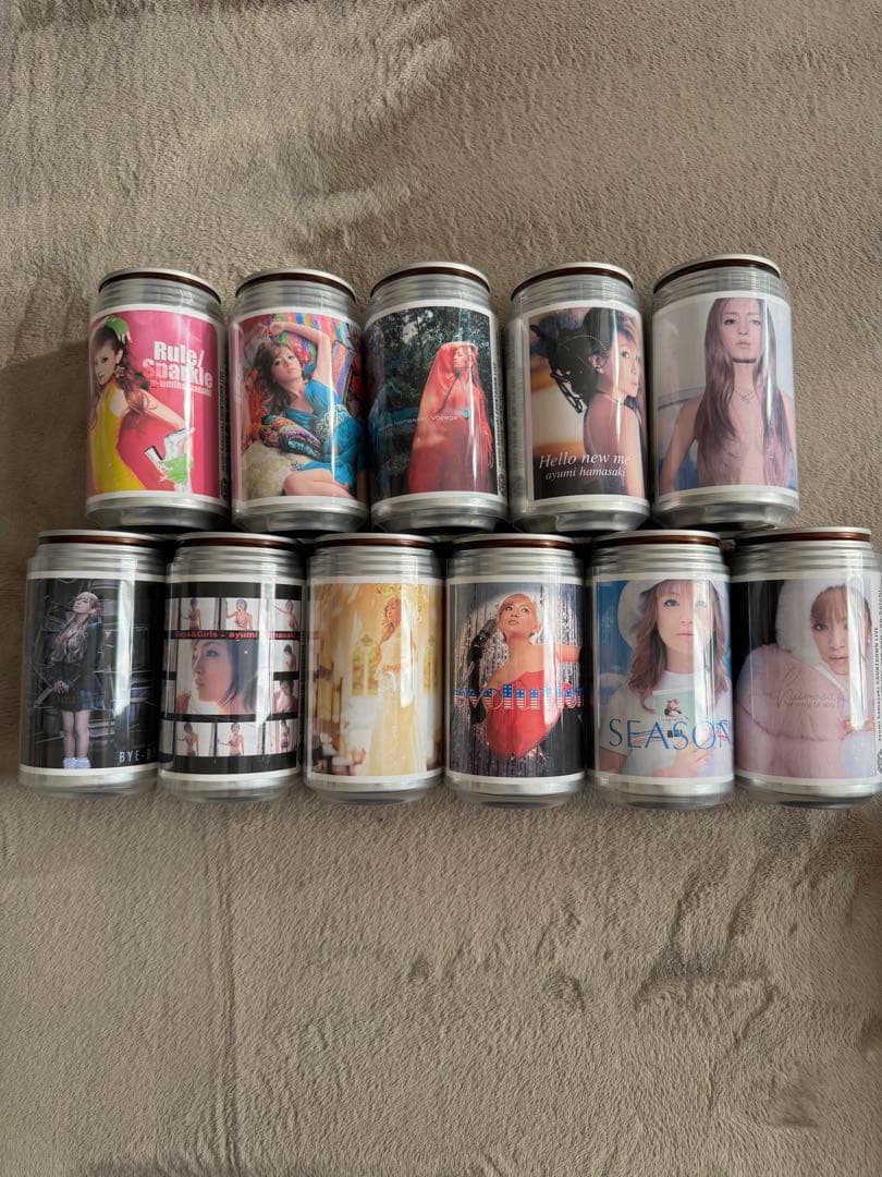 浜崎あゆみ　あゆ缶 ビジュアルデザイン缶 11個セット