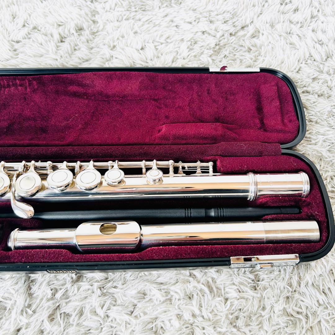 後期モデル ヤマハ フルート YFL-211 管楽器 Eメカ付き 良品 初心者