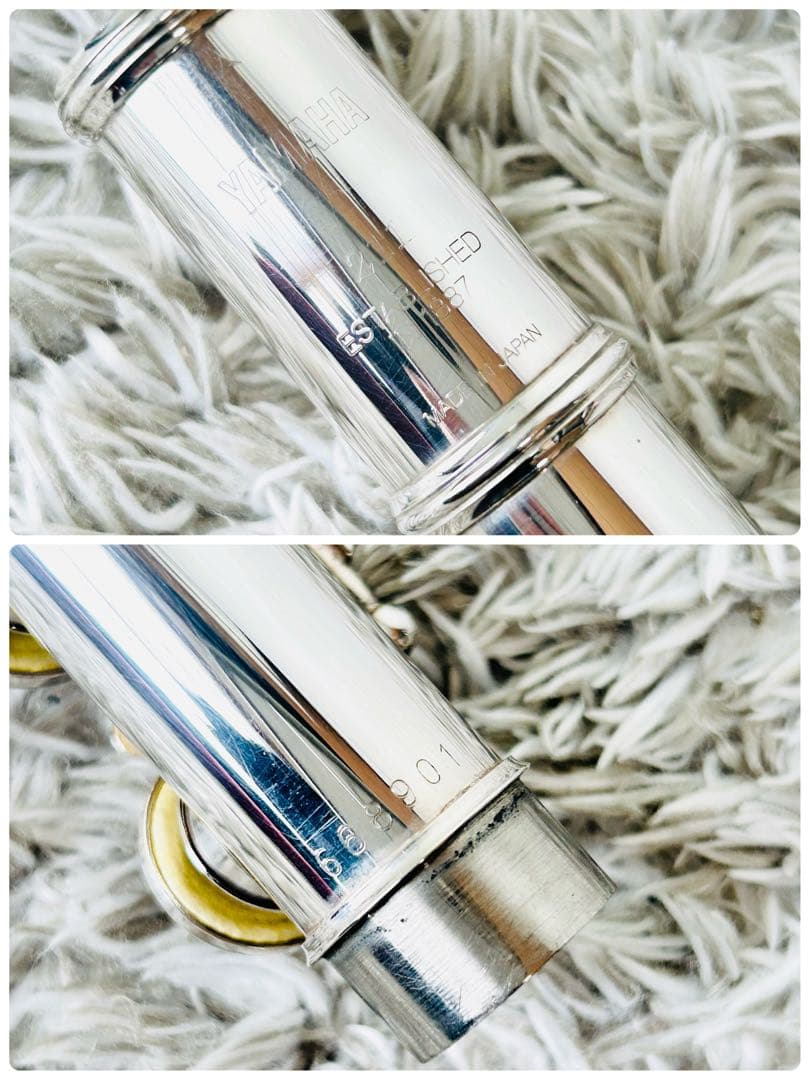 後期モデル ヤマハ フルート YFL-211 管楽器 Eメカ付き 良品 初心者