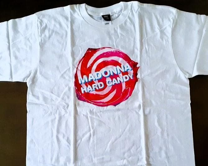 新品　マドンナ　HARD CANDY　非売品 Tシャツ　Lサイズ