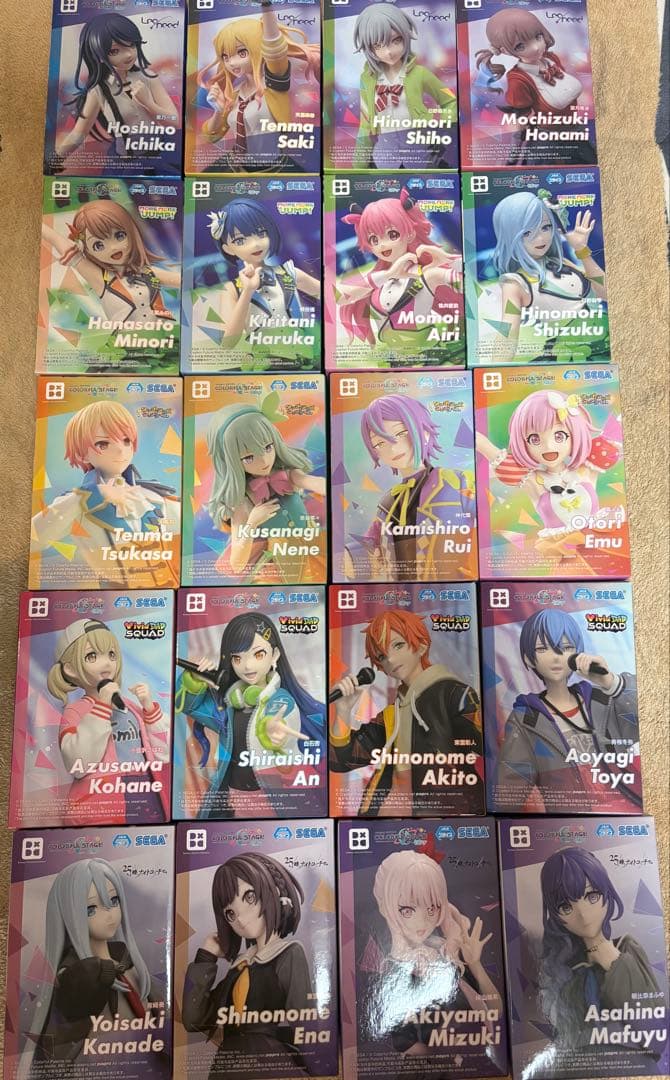 プロジェクトセカイ 初音ミク　プロセカ プライズフィギュア まとめ売り