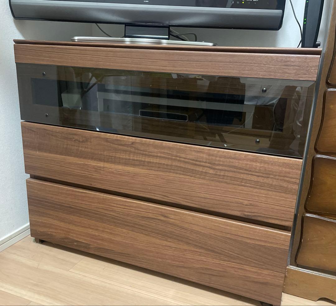 【送料込】パモウナ IDC大塚家具 W80 D44 H65 AVボード テレビ台